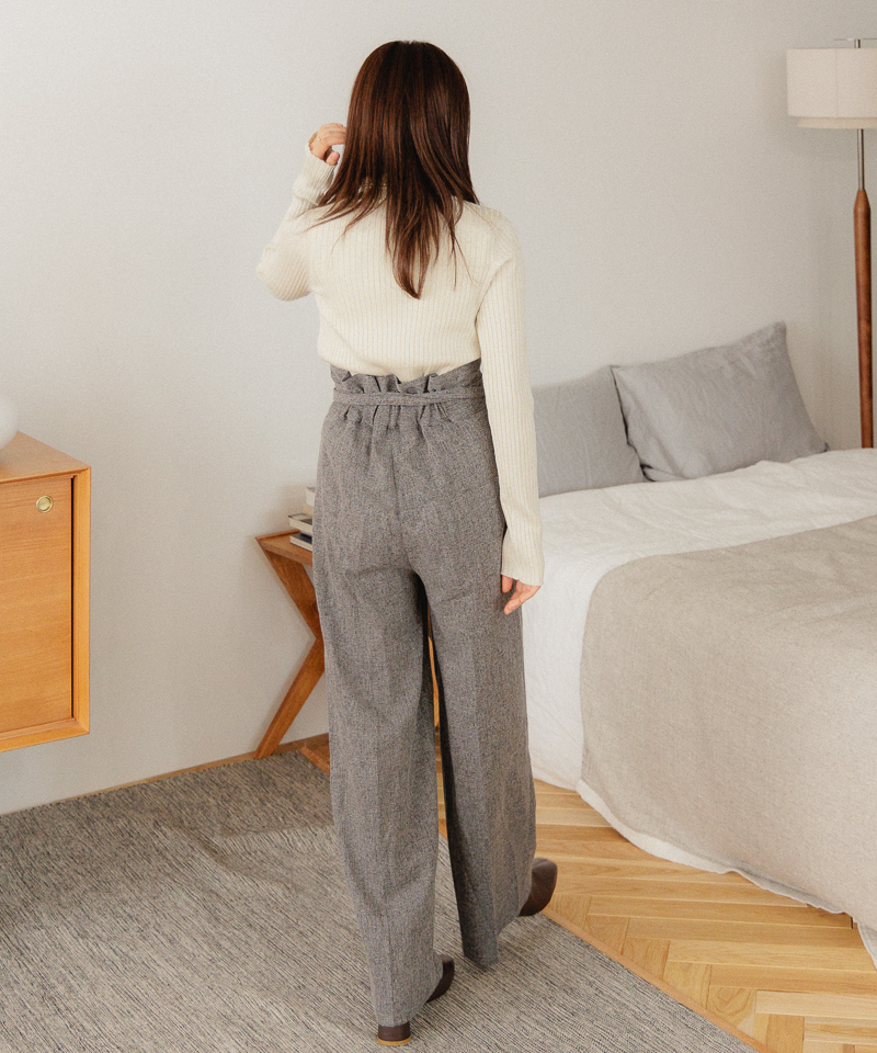 OUTLET】dusty check pants～ﾀﾞｽﾃｨﾁｪｯｸﾊﾟﾝﾂ | flower／フラワー公式通販