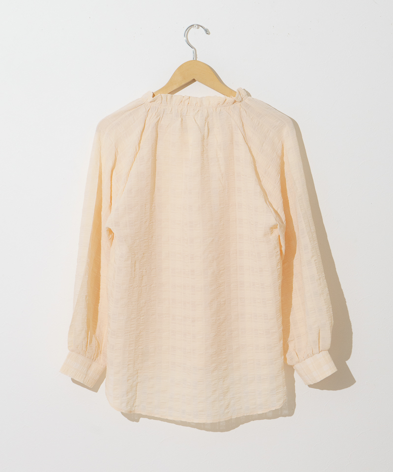 OUTLET】sheer frill blouse～ｼｱｰﾌﾘﾙﾌﾞﾗｳｽ | flower／フラワー公式通販