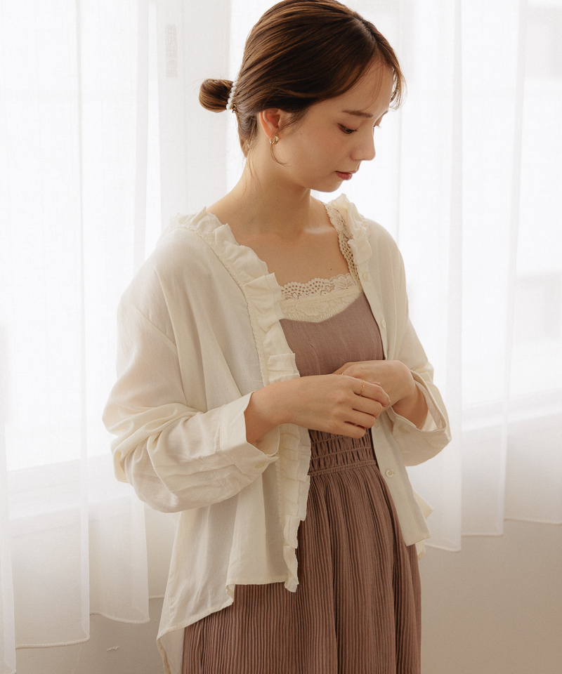 OUTLET】little frill blouse2～ﾘﾄﾙﾌﾘﾙﾌﾞﾗｳｽ2 | flower／フラワー公式通販