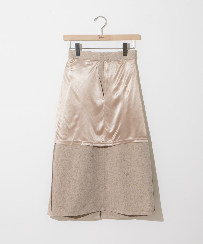 50%OFF】clean baker skirt～ｸﾘｰﾝﾍﾞｲｶｰｽｶｰﾄ | flower／フラワー公式通販 