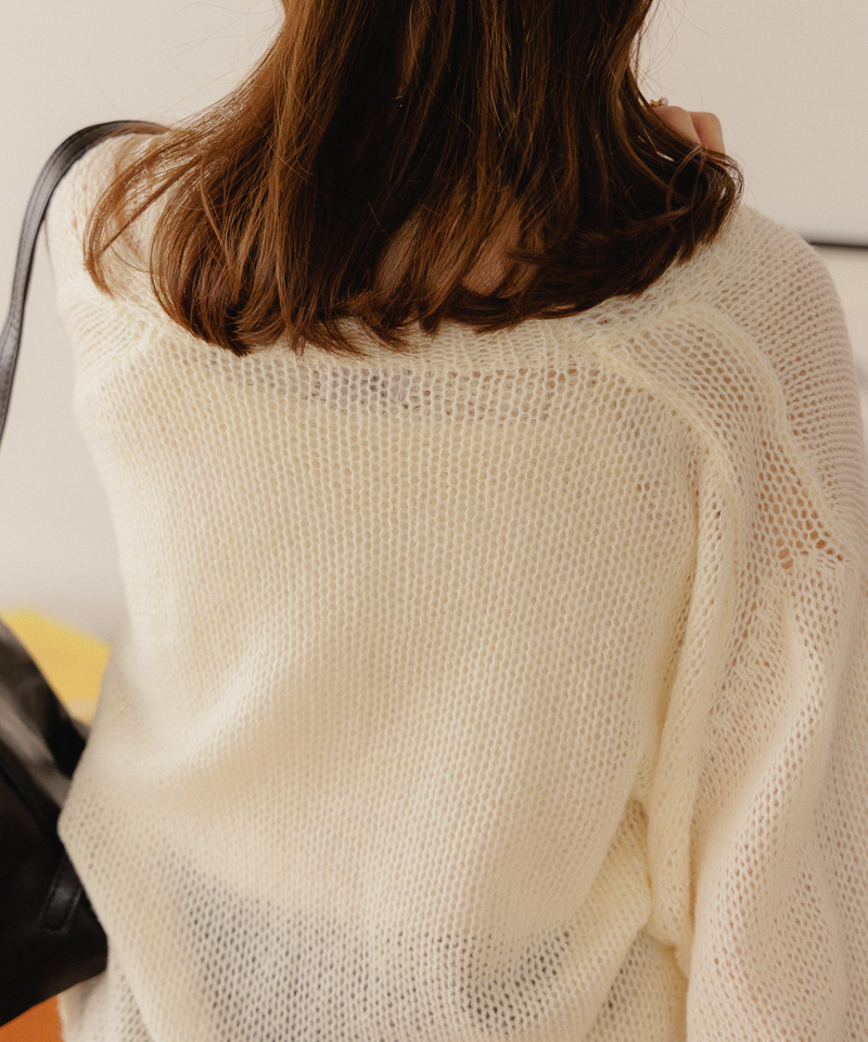 melange knit cardigan2～ﾒﾗﾝｼﾞﾆｯﾄｶｰﾃﾞｨｶﾞﾝ2 | flower／フラワー公式通販