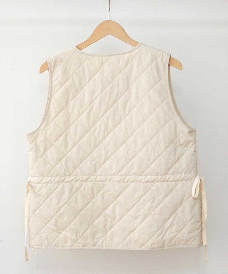 50%OFF】quilting ribbon vest2～ｷﾙﾃｨﾝｸﾞﾘﾎﾞﾝﾍﾞｽﾄ2 | flower／フラワー