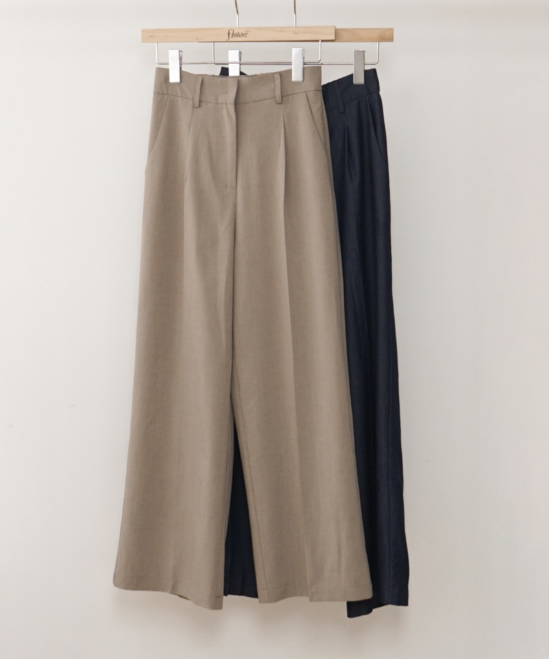 OUTLET】loosely tuck pants～ﾙｰｽﾞﾘｰﾀｯｸﾊﾟﾝﾂ | flower／フラワー公式通販