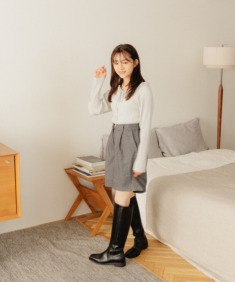melange half pants～ﾒﾗﾝｼﾞﾊｰﾌﾊﾟﾝﾂ | flower／フラワー公式通販
