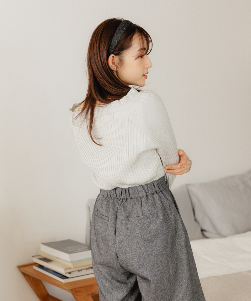 melange half pants～ﾒﾗﾝｼﾞﾊｰﾌﾊﾟﾝﾂ | flower／フラワー公式通販