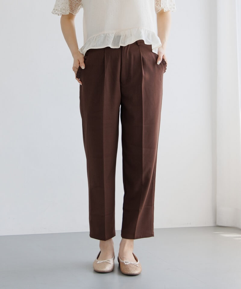 smoky tapered pants2～ｽﾓｰｷｰﾃｰﾊﾟｰﾄﾞﾊﾟﾝﾂ2 | flower／フラワー公式通販