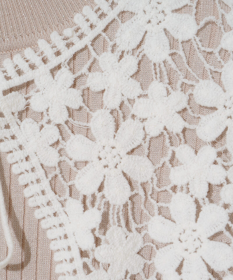 blooming lace collar～ﾌﾞﾙｰﾐﾝｸﾞﾚｰｽｶﾗｰ | flower／フラワー公式通販