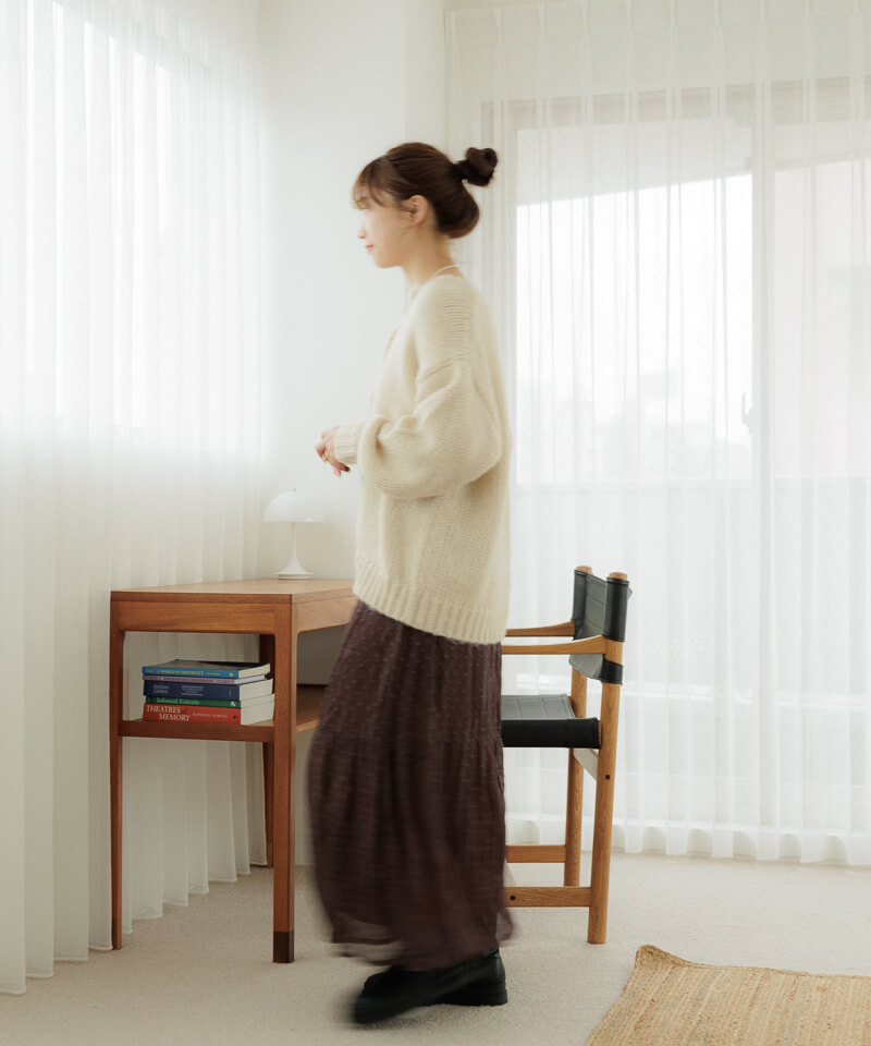 OUTLET】sheer dot skirt~シアードットスカート | flower/フラワー公式通販 OUTLET】sheer dot skirt~シアードットスカート | flower/フラワー公式通販