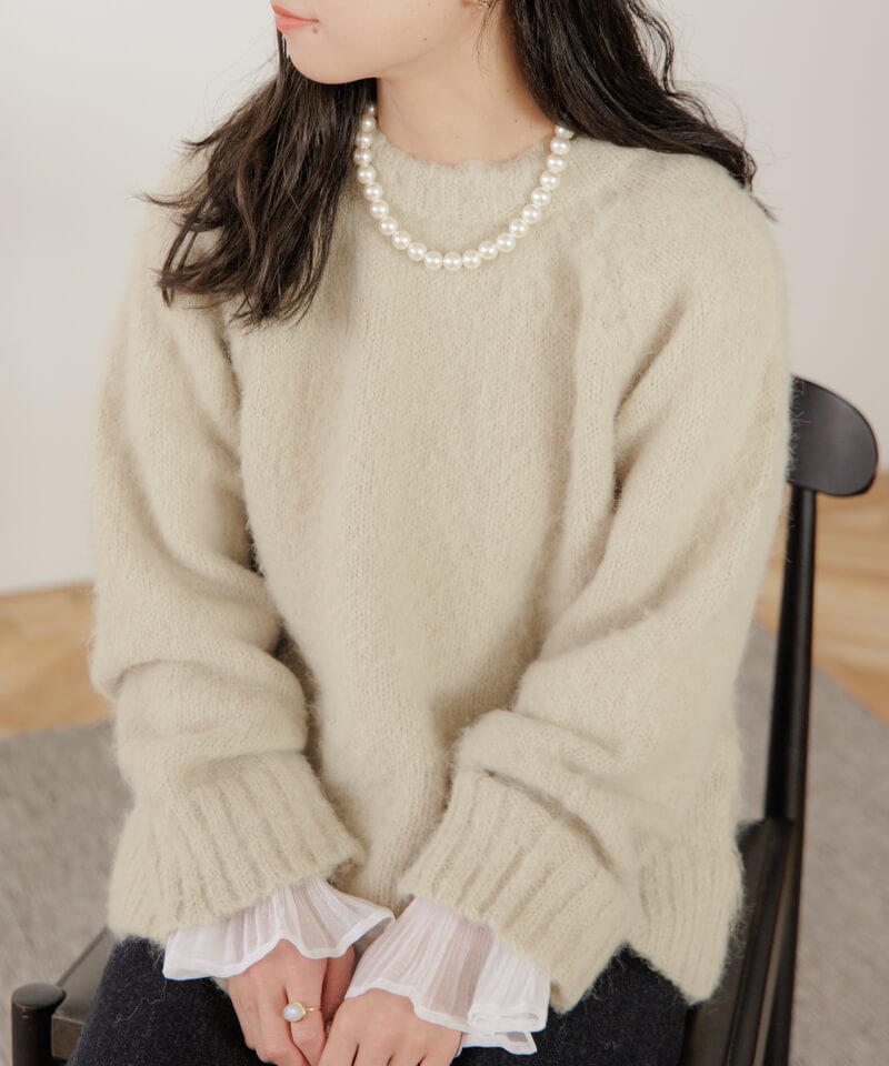 50%OFF】powder color knit～ﾊﾟｳﾀﾞｰｶﾗｰﾆｯﾄ | flower／フラワー公式通販