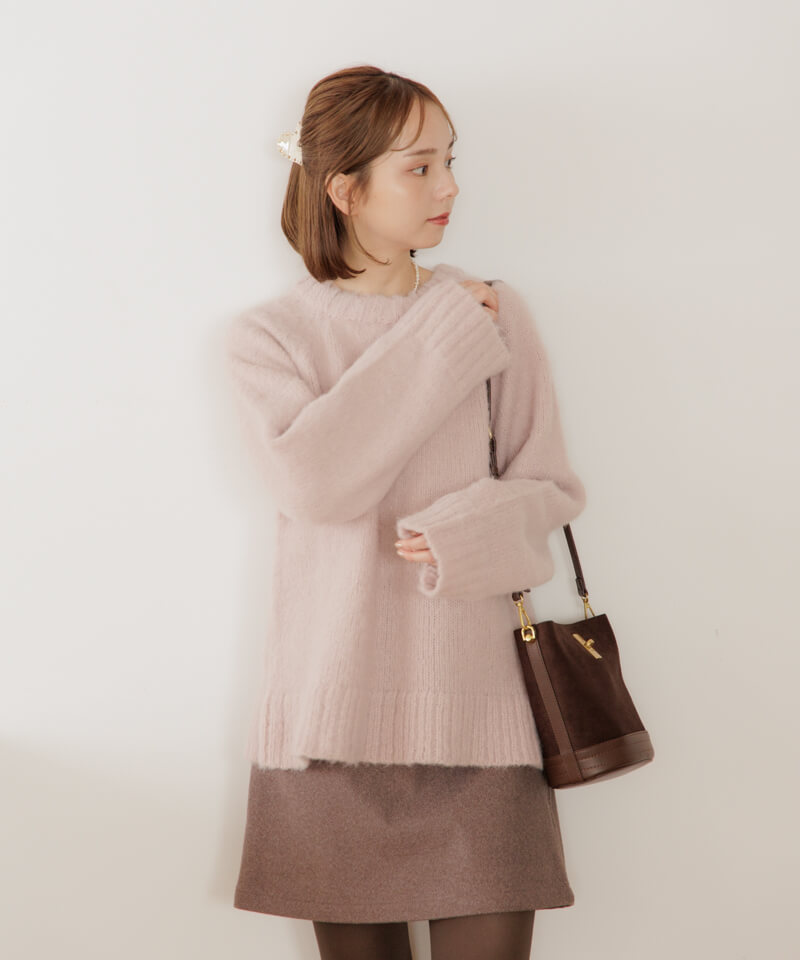 OUTLET】powder color knit~パウダーカラーニット | flower/フラワー OUTLET】powder color knit~パウダーカラーニット | flower/フラワー