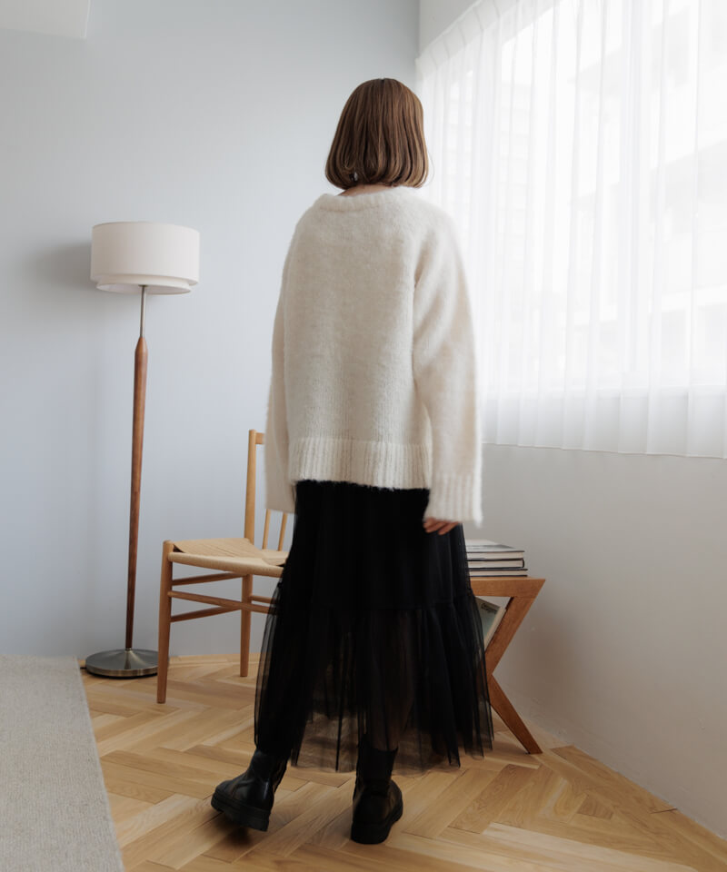 OUTLET】powder color knit~パウダーカラーニット | flower/フラワー OUTLET】powder color knit~パウダーカラーニット | flower/フラワー