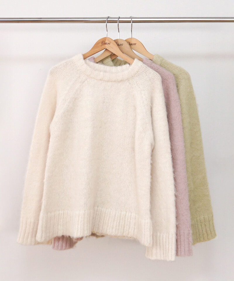 OUTLET】powder color knit～ﾊﾟｳﾀﾞｰｶﾗｰﾆｯﾄ | flower／フラワー公式通販