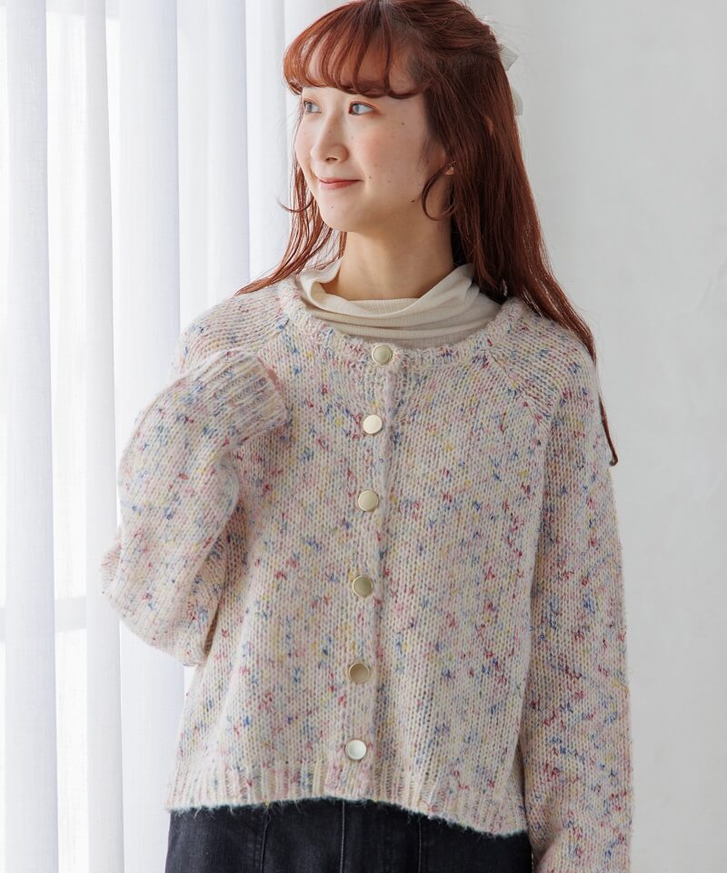 andmary Fluffy loose knit 新品未使用 正規品 ② キッズサイズの「MUFFI／ムッフィ」モデル。フィンランド製の