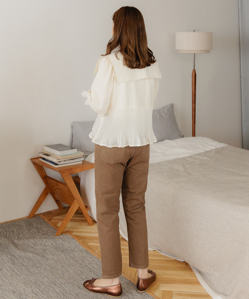 comfy pleats blouse～ｺﾝﾌｨﾌﾟﾘｰﾂﾌﾞﾗｳｽ | flower／フラワー公式通販