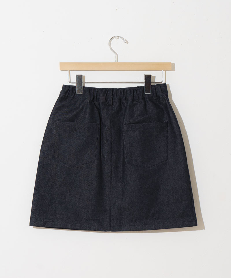 baker denim skirt～ﾍﾞｲｶｰﾃﾞﾆﾑｽｶｰﾄ | flower／フラワー公式通販