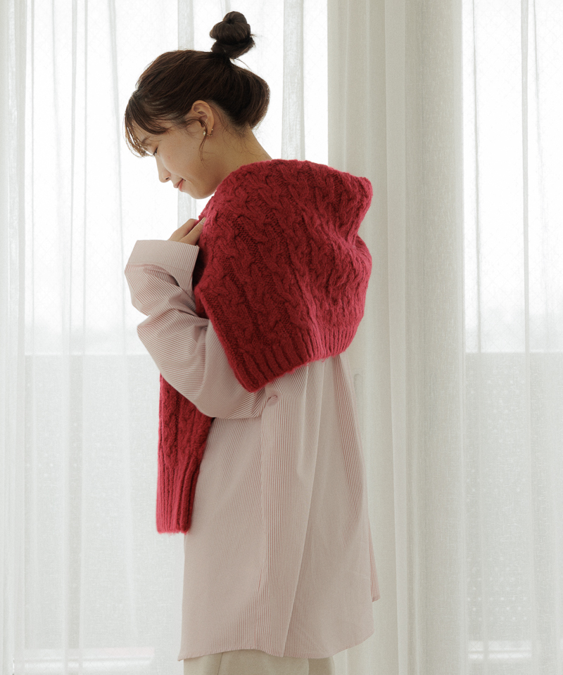 OUTLET】chewy aran knit～ﾁｭｰｲｰｱﾗﾝﾆｯﾄ | flower／フラワー公式通販