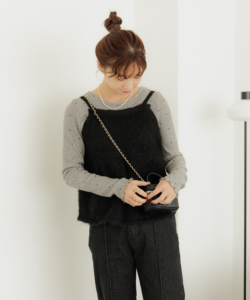 ビビィ Bibiy. ALEXA FLOWER KNIT ニット Knit｜Bibiy.