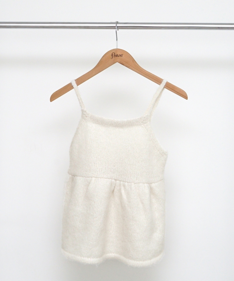 OUTLET】feminine knit bustier～ﾌｪﾐﾆﾝﾆｯﾄﾋﾞｽﾁｪ | flower