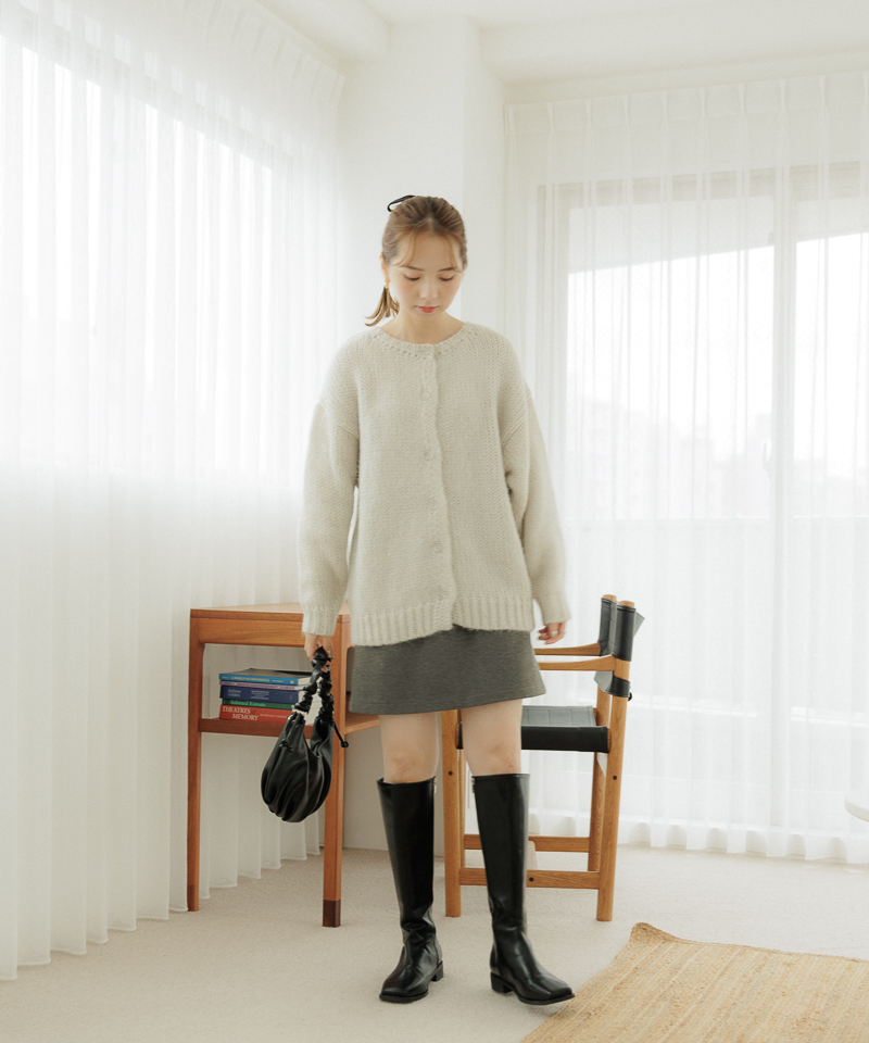 souffle knit cardigan～ｽﾌﾚﾆｯﾄｶｰﾃﾞｨｶﾞﾝ | flower／フラワー公式通販