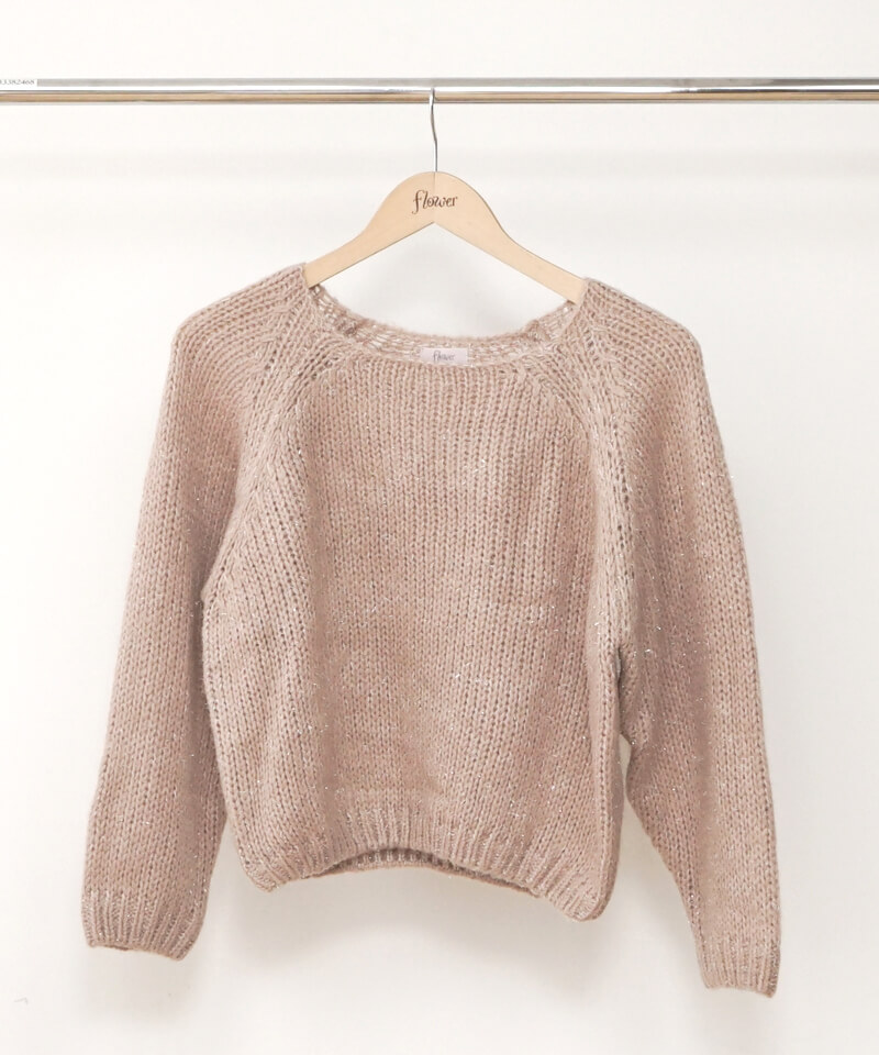 aurora knit top3～ｵｰﾛﾗﾆｯﾄﾄｯﾌﾟ3 | flower／フラワー公式通販