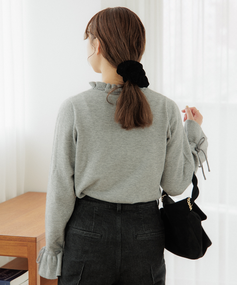 classic ribbon knit～ｸﾗｼｯｸﾘﾎﾞﾝﾆｯﾄ | flower／フラワー公式通販