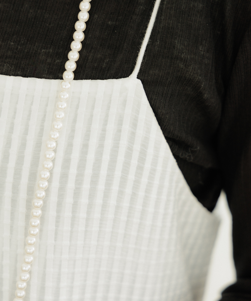sheer check cami onepiece～ｼｱｰﾁｪｯｸｷｬﾐﾜﾝﾋﾟｰｽ | flower
