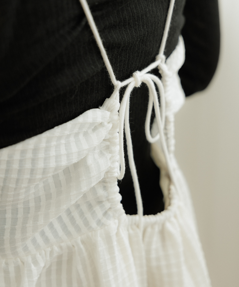 sheer check cami onepiece~シアーチェックキャミワンピース | flower sheer check cami onepiece~シアーチェックキャミワンピース | flower