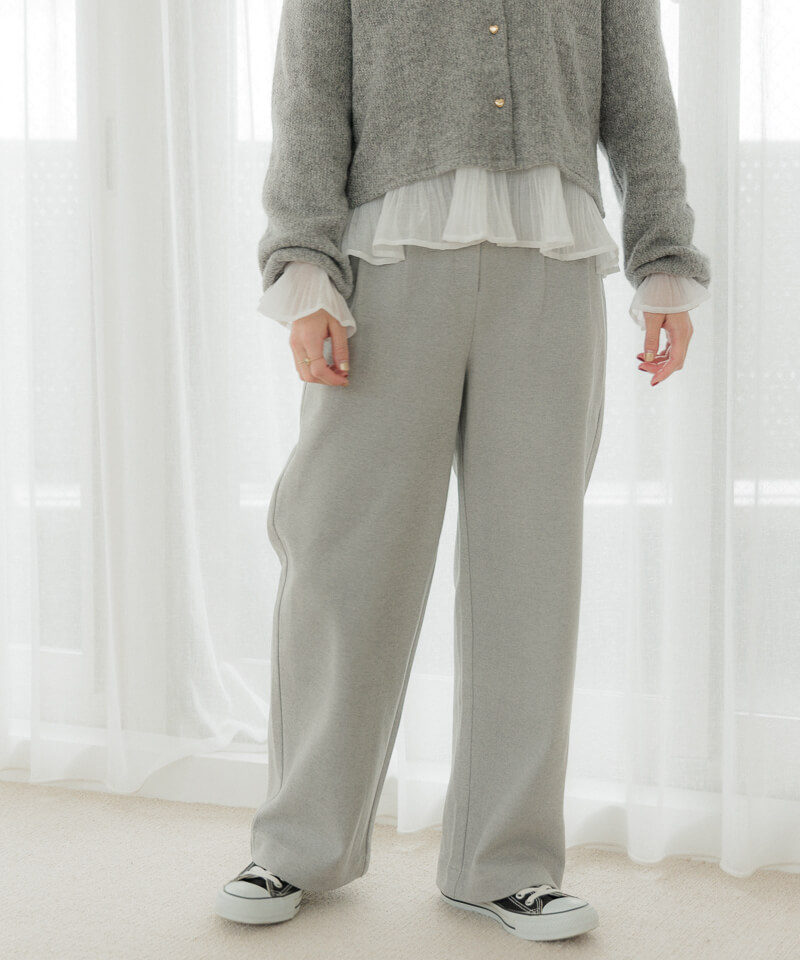 OUTLET】warmy tuck pants2～ｳｫｰﾐｰﾀｯｸﾊﾟﾝﾂ2 | flower／フラワー公式通販