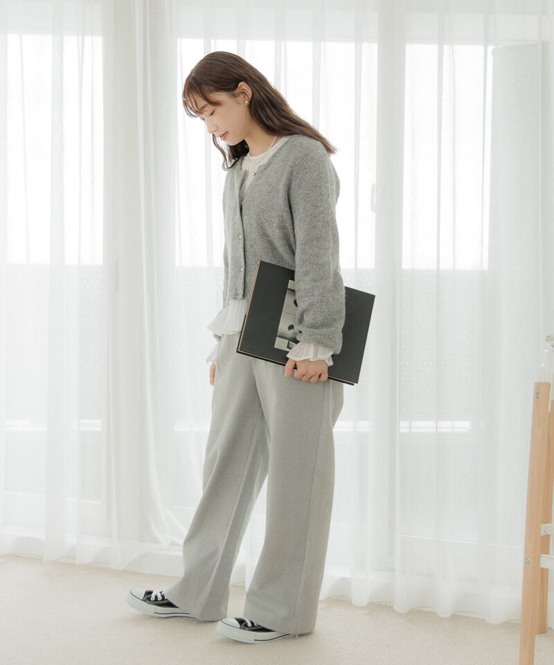 OUTLET】warmy tuck pants2～ｳｫｰﾐｰﾀｯｸﾊﾟﾝﾂ2 | flower／フラワー