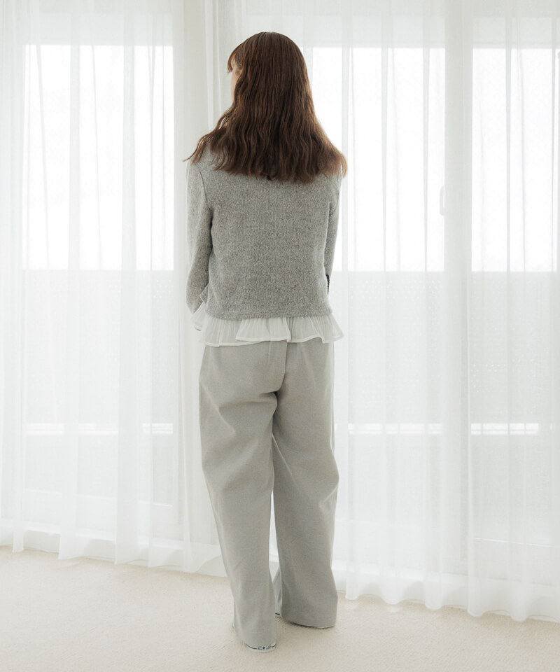 OUTLET】warmy tuck pants2～ｳｫｰﾐｰﾀｯｸﾊﾟﾝﾂ2 | flower／フラワー