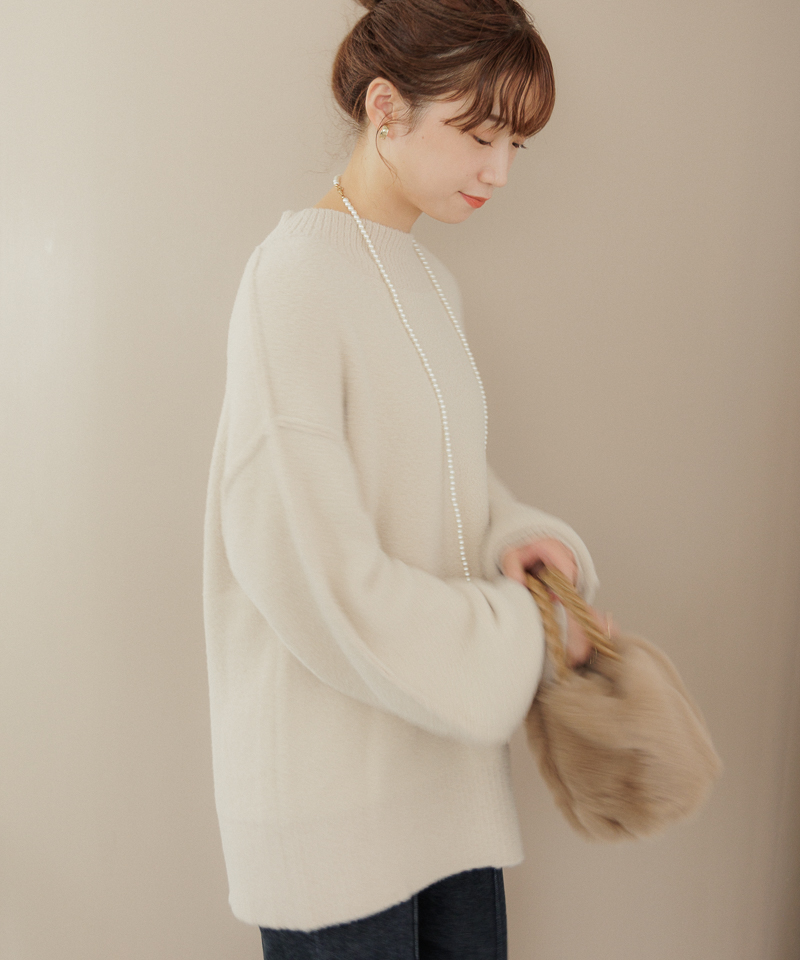 OUTLET】smooth turtle knit～ｽﾑｰｽﾀｰﾄﾙﾆｯﾄ | flower／フラワー公式通販