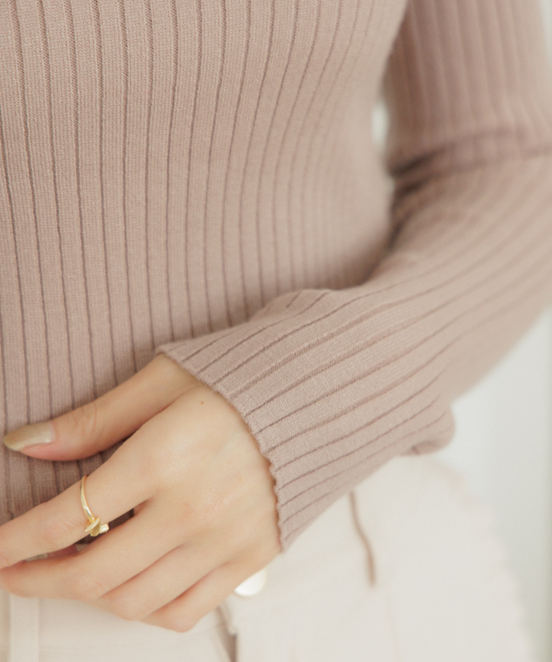 Noble - Noble リブニット noble rib knit2～ﾉｰﾌﾞﾙﾘﾌﾞﾆｯﾄ2 | flower／フラワー公式通販