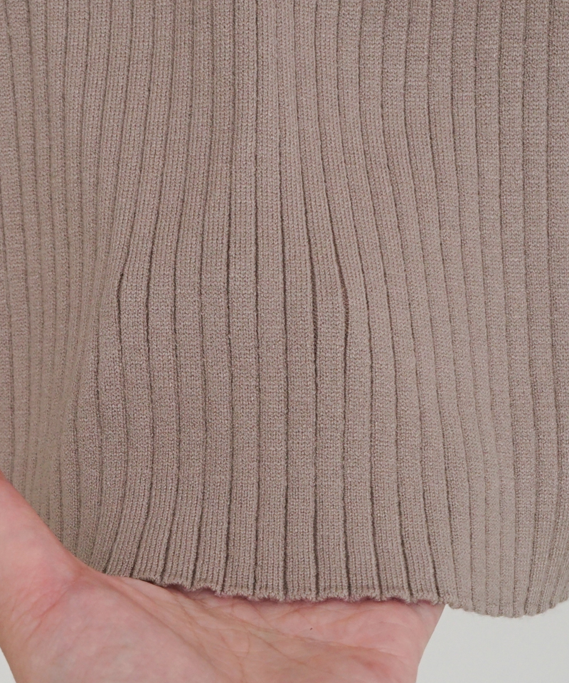 noble rib knit2～ﾉｰﾌﾞﾙﾘﾌﾞﾆｯﾄ2 | flower／フラワー公式通販