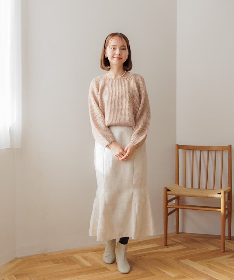 40%OFF】tweed papillon skirt～ﾂｲｰﾄﾞﾊﾟﾋﾟﾖﾝｽｶｰﾄ | flower