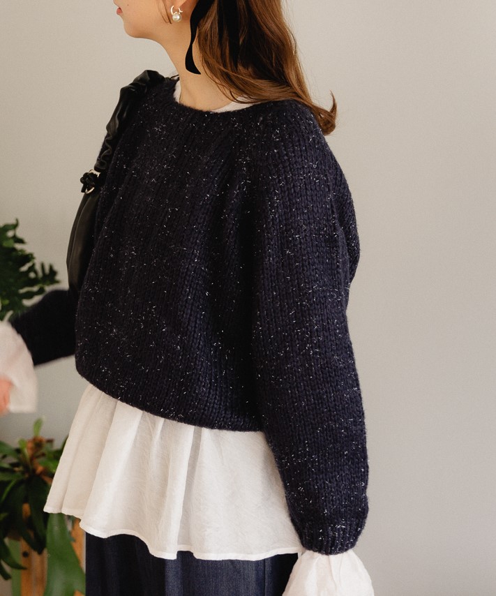 予約商品】aurora knit top3～ｵｰﾛﾗﾆｯﾄﾄｯﾌﾟ3 | flower／フラワー公式通販