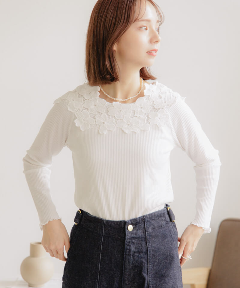 OUTLET】blossom top～ﾌﾞﾛｯｻﾑﾄｯﾌﾟ | flower／フラワー公式通販