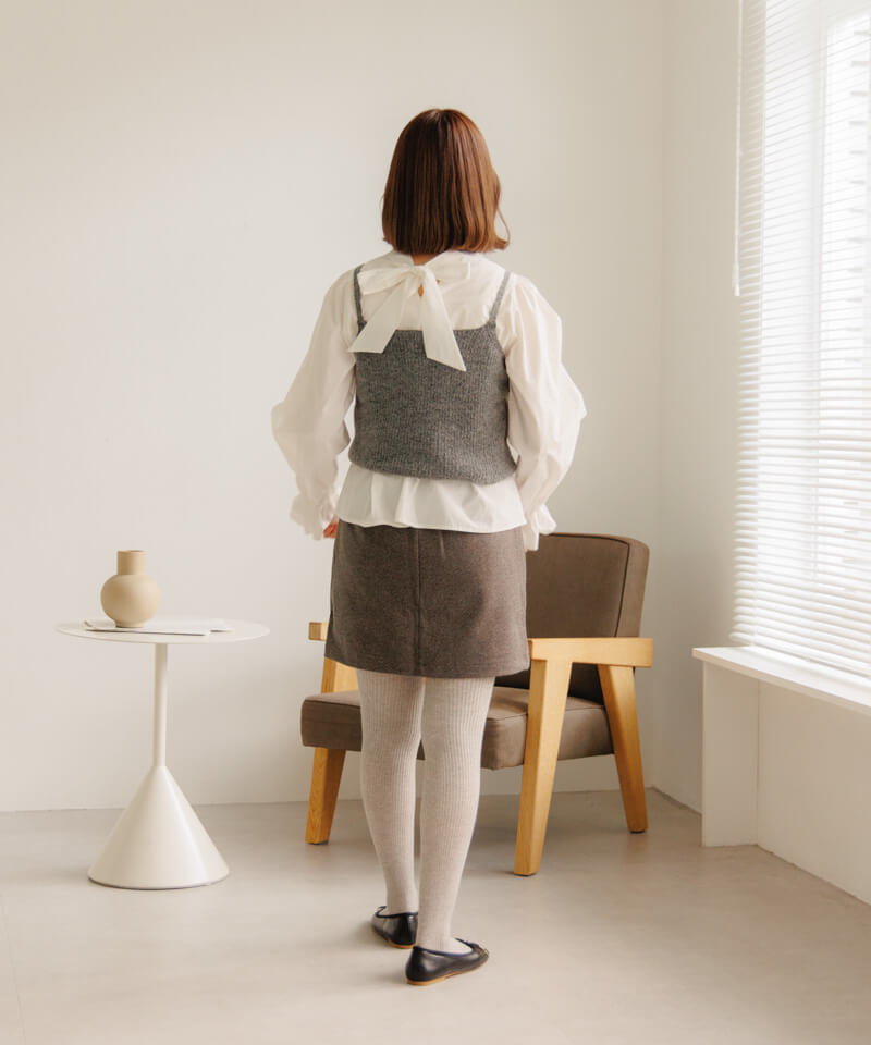 OUTLET】fluffy ensemble knit2～ﾌﾗｯﾌｨｱﾝｻﾝﾌﾞﾙﾆｯﾄ2 | flower／フラワー 