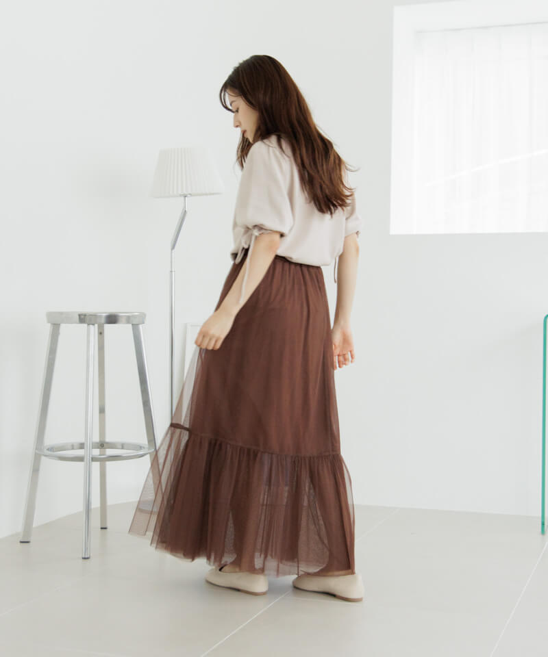 ballet tulle skirt～ﾊﾞﾚｴﾁｭｰﾙｽｶｰﾄ | flower／フラワー公式通販