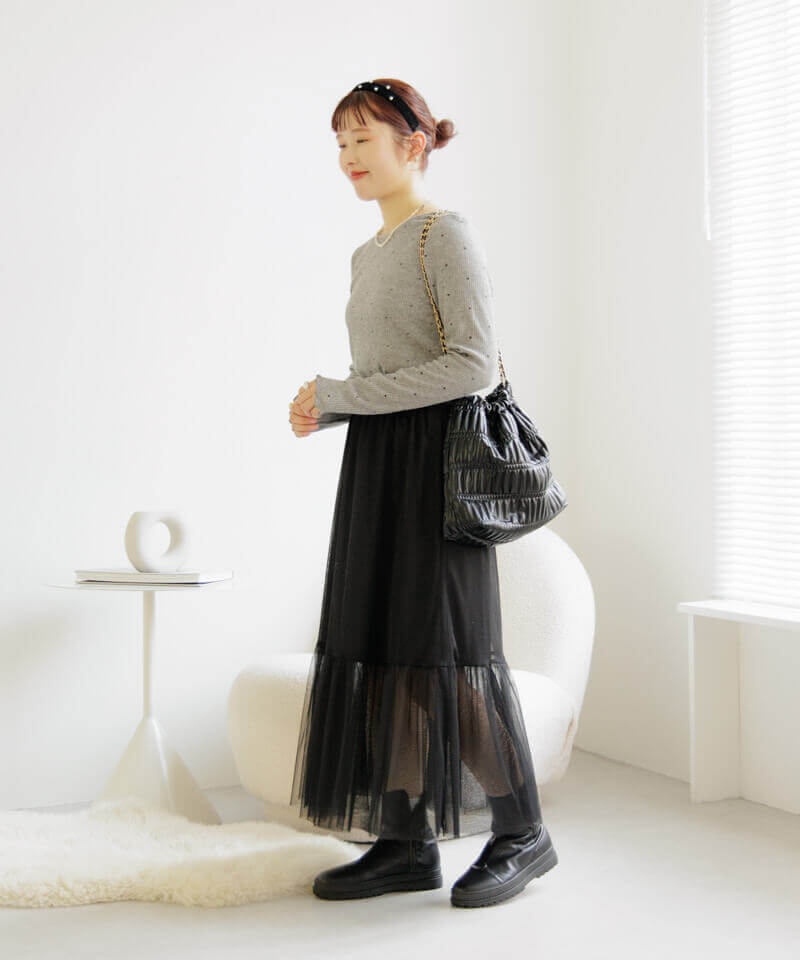 ballet tulle skirt～ﾊﾞﾚｴﾁｭｰﾙｽｶｰﾄ | flower／フラワー公式通販