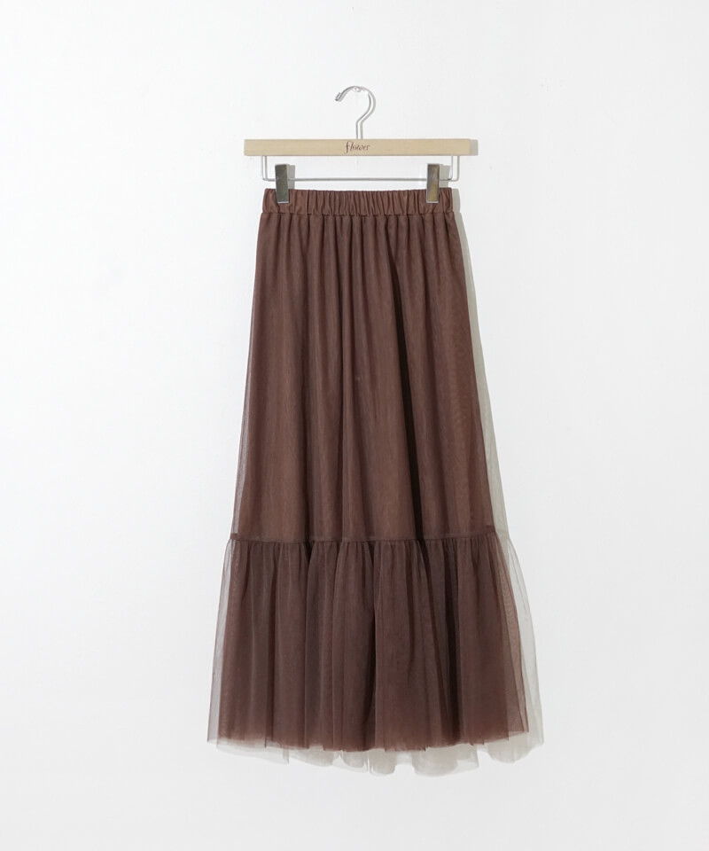 40%OFF】ballet tulle skirt～ﾊﾞﾚｴﾁｭｰﾙｽｶｰﾄ | flower／フラワー