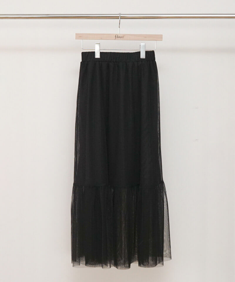40%OFF】ballet tulle skirt～ﾊﾞﾚｴﾁｭｰﾙｽｶｰﾄ | flower／フラワー