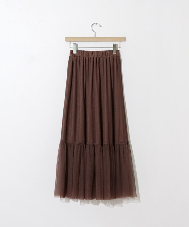 Ballerina pure tiered skirt　バレリーナ　スカート treaturself Ballerina pure tiered skirt