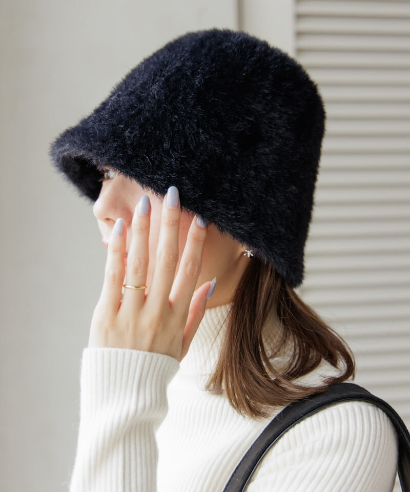 fluffy bucket hat～ﾌﾗｯﾌｨｰﾊﾞｹｯﾄﾊｯﾄ flower／フラワー公式通販