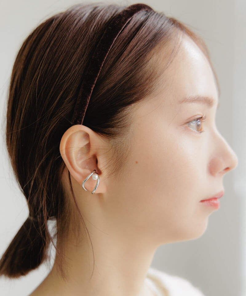 nuance pearl earcuff～ﾆｭｱﾝｽﾊﾟｰﾙｲﾔｰｶﾌ | flower／フラワー公式通販