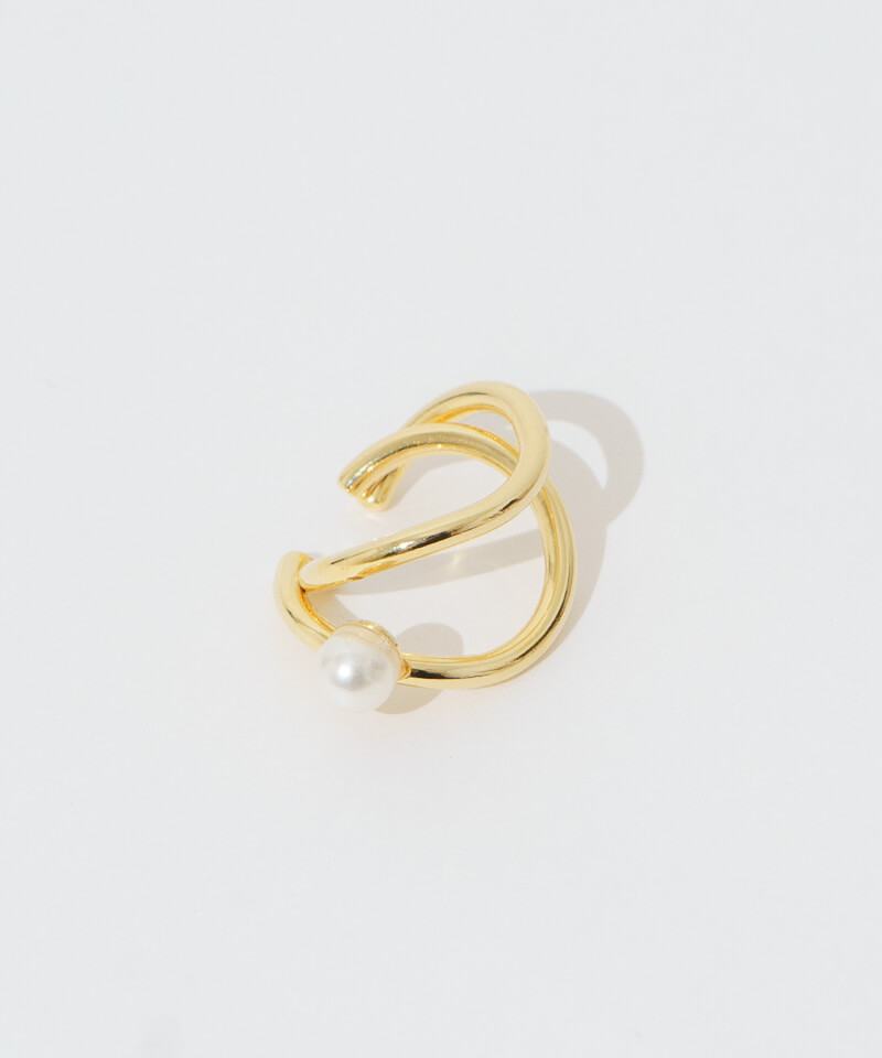 nuance pearl earcuff～ﾆｭｱﾝｽﾊﾟｰﾙｲﾔｰｶﾌ | flower／フラワー公式通販