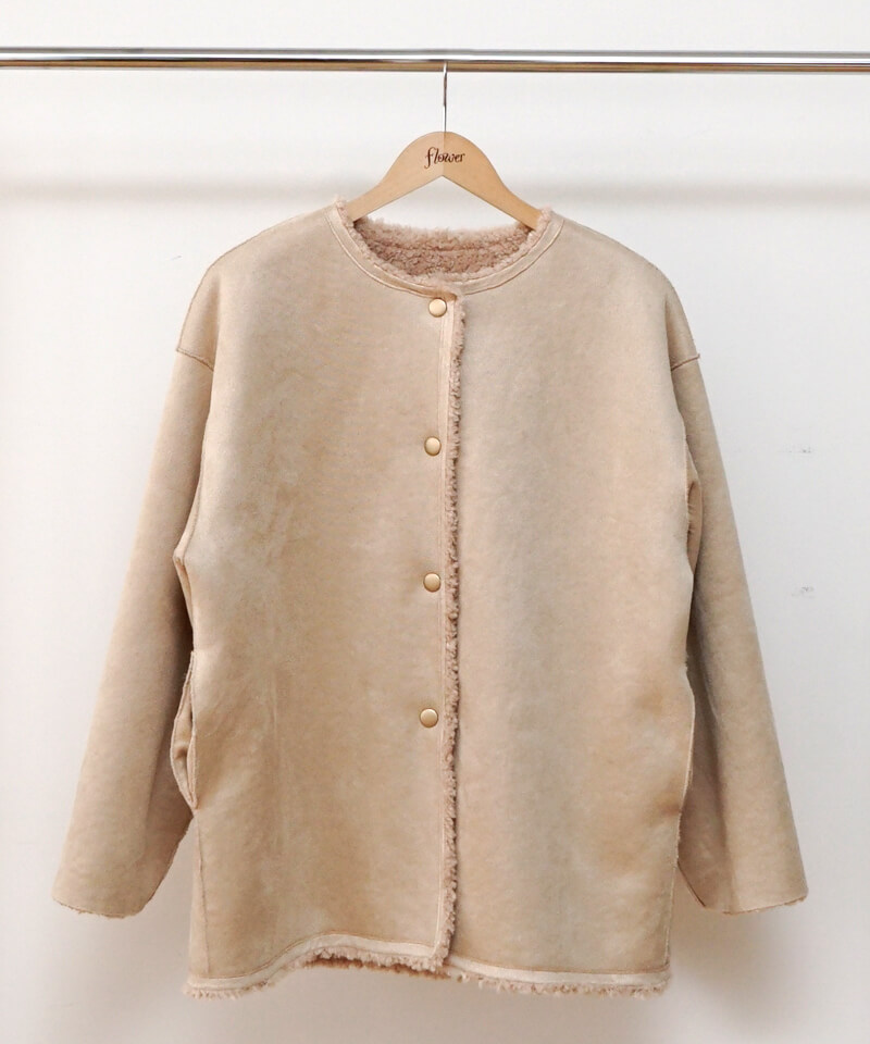 10%OFF】lady sheep coat～ﾚﾃﾞｨｼｰﾌﾟｺｰﾄ | flower／フラワー公式通販