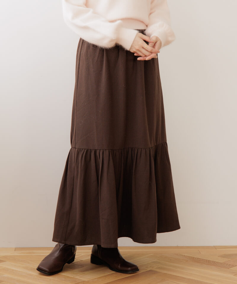 tiered bloom skirt～ティアードブルームスカート