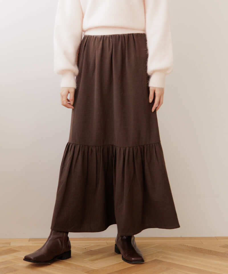 【新品】JEANASIS【eL】Random Tiered Skirt スカート