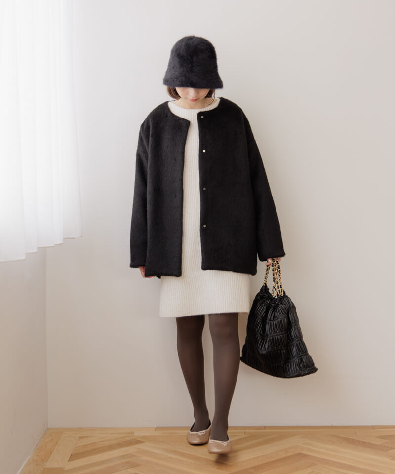 warmy knit onepiece～ｳｫｰﾐｰﾆｯﾄﾜﾝﾋﾟｰｽ | flower／フラワー公式通販