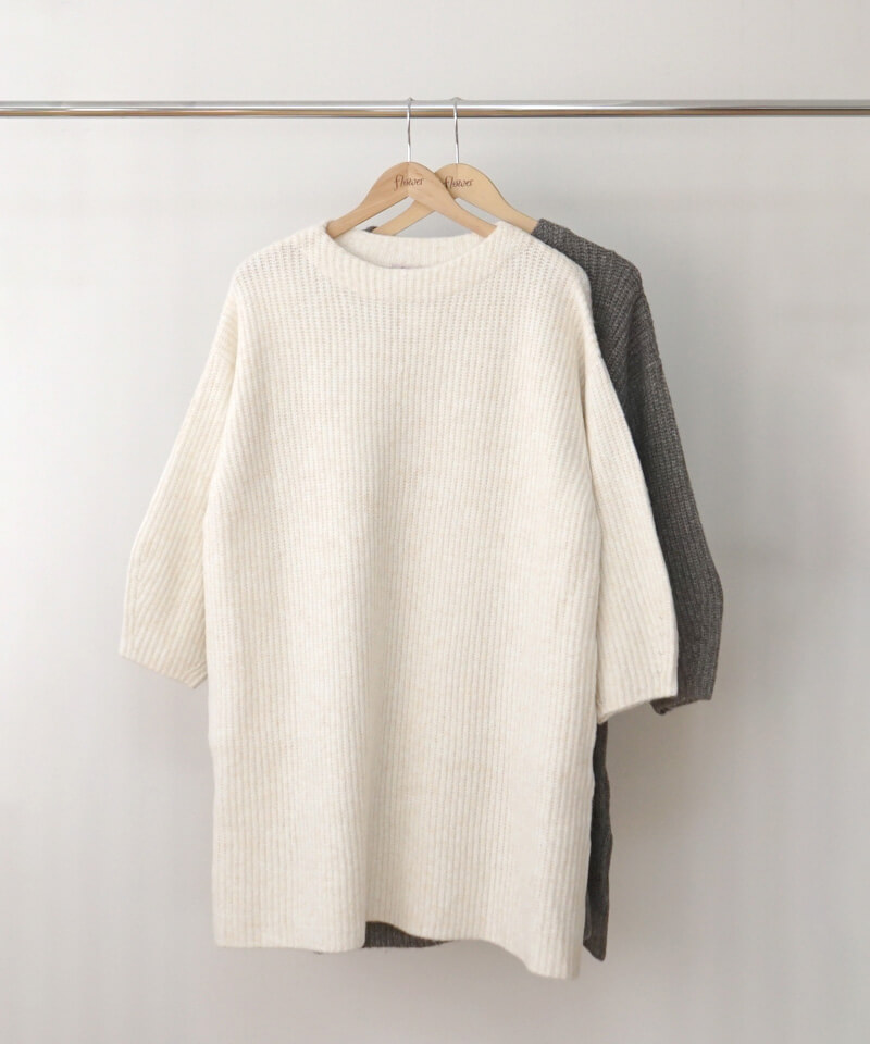 warmy knit onepiece～ｳｫｰﾐｰﾆｯﾄﾜﾝﾋﾟｰｽ | flower／フラワー公式通販